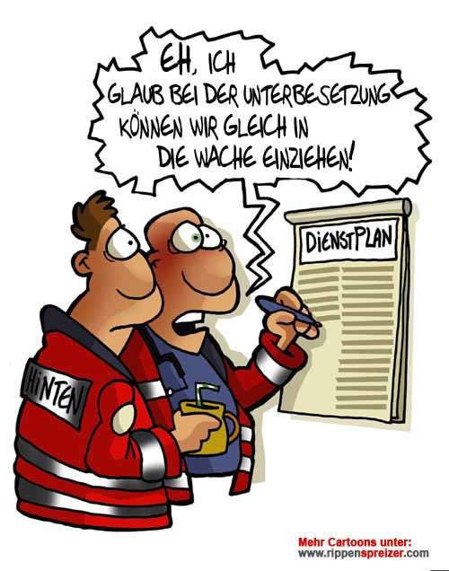 Dienstplan Wolfgang Ellenberger