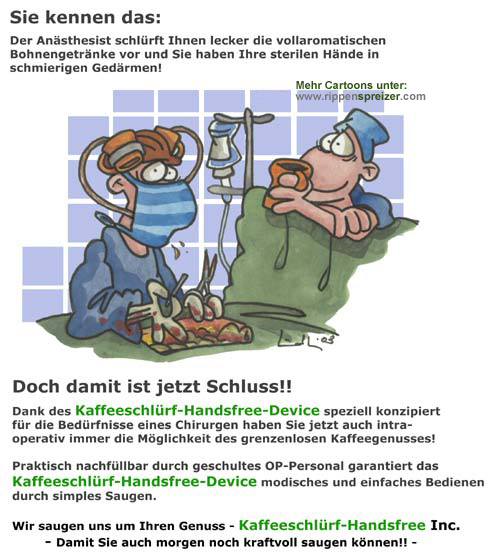 Kaffeeschlrf-Handsfree