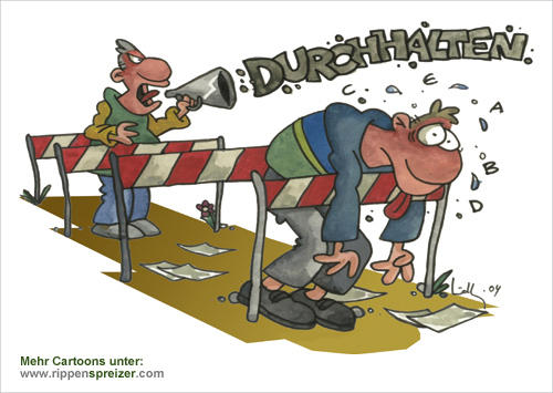 Durchhalten