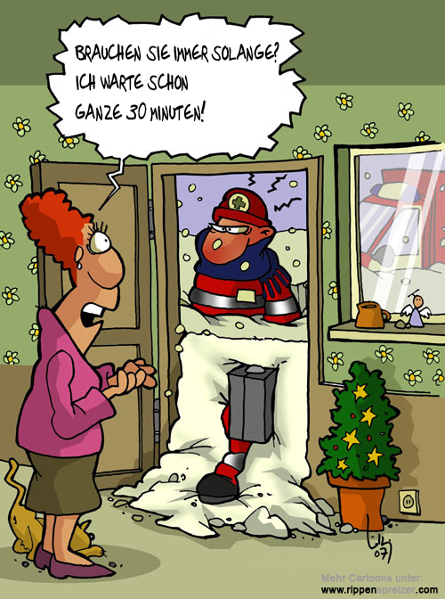 Schneechaos Kurt Knie