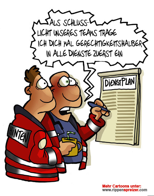 Dienstplan Alexandra Lunk