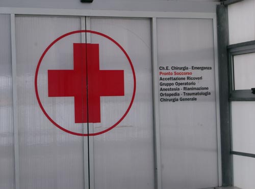 Eingang zur Notaufnahme