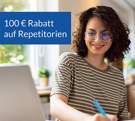 100 € Rabatt auf deine Prüfungsvorbereitung!
